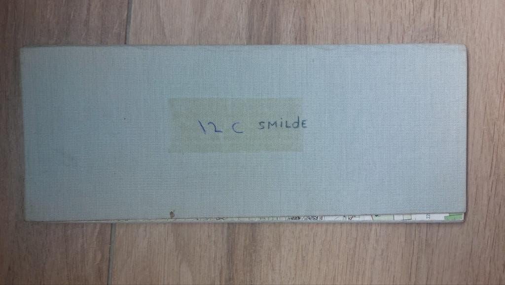 12C Smilde Veenhuizen Appelscha Ravenswoud Stafkaart 1982, Ophalen of Verzenden, 1800 tot 2000, Nederland, Landkaart