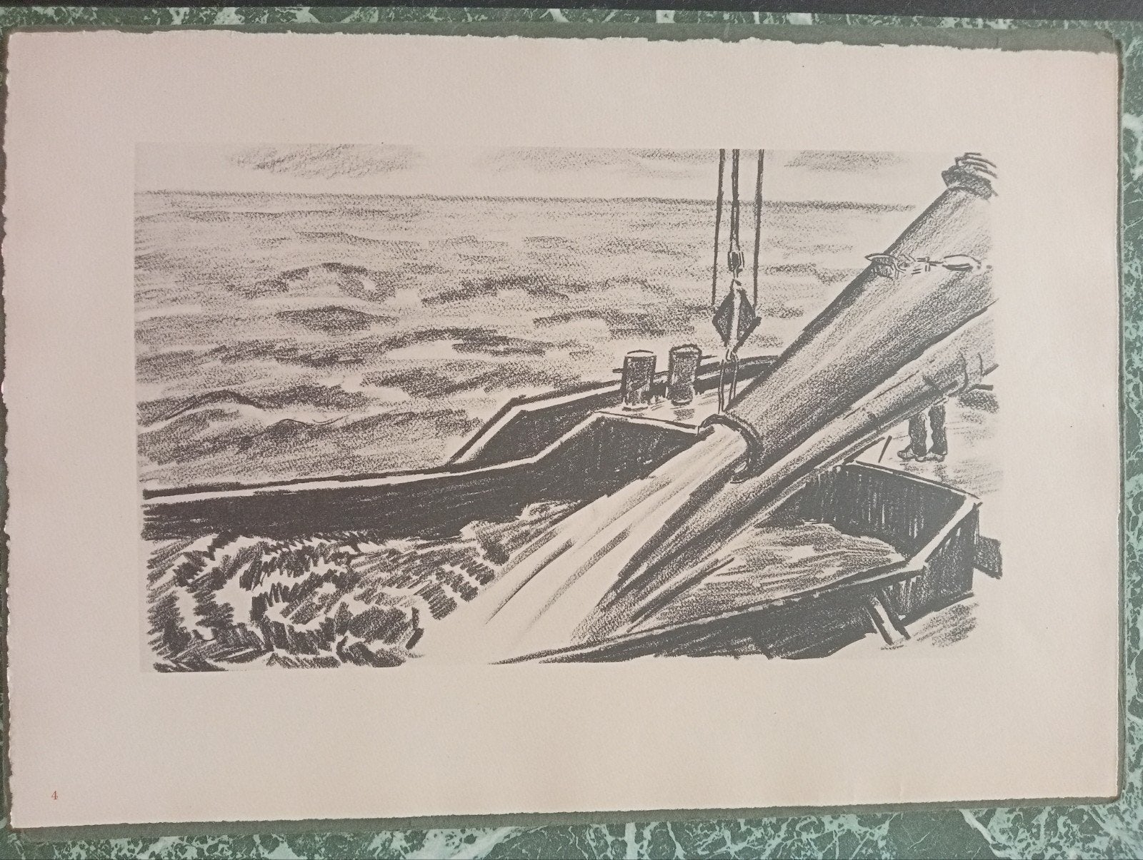 Dirk Nijland Lichtdruk 1932, Ophalen of Verzenden, Voor 1940, Gebruikt