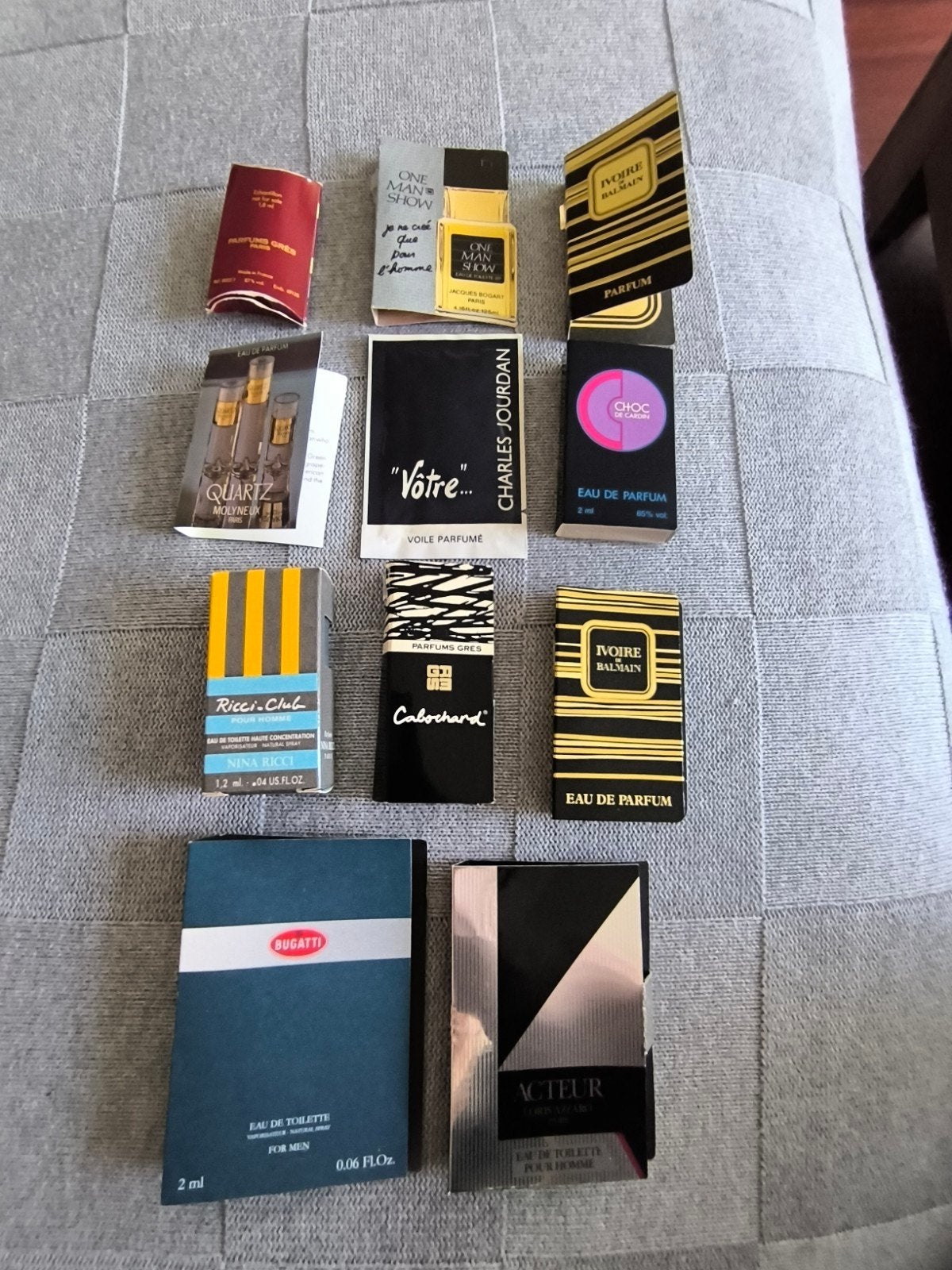 Vintage parfum samples - diverse merken, Verzenden