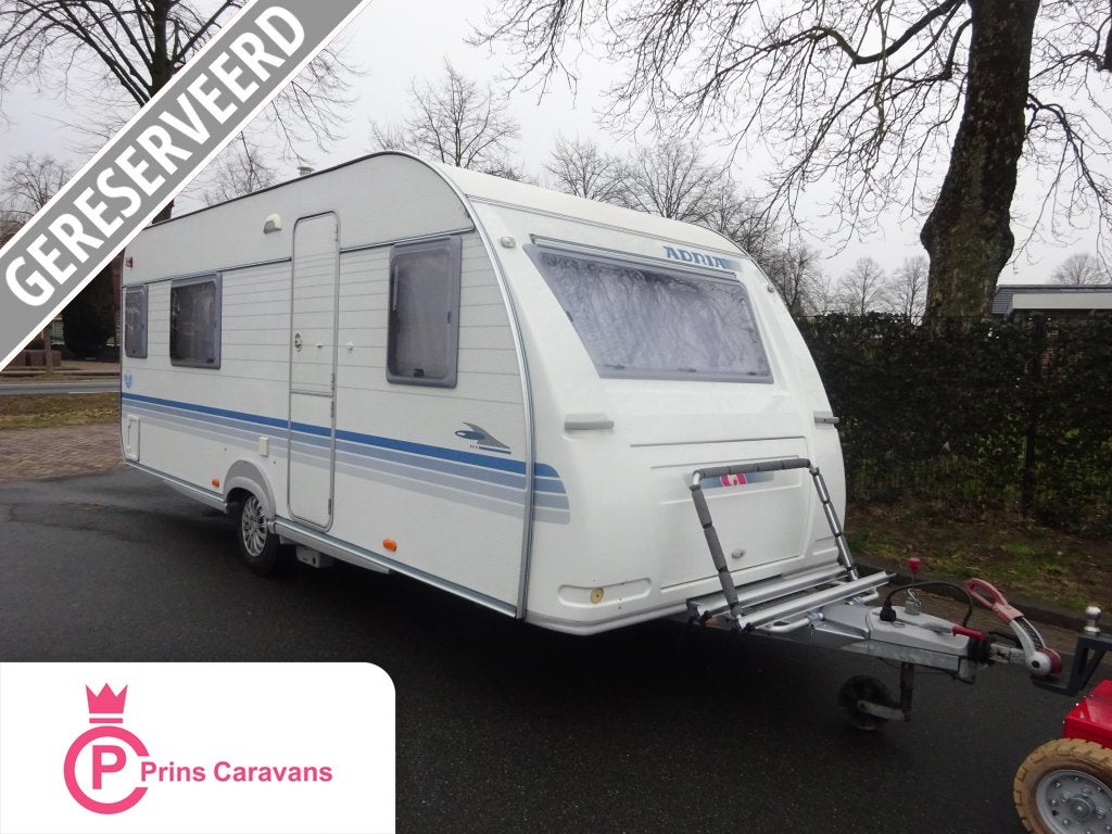 Adria Adora 542 Enkele Bedden + Mover, Caravans en Kamperen, Rondzit, Bedrijf, Schokbreker, Adria