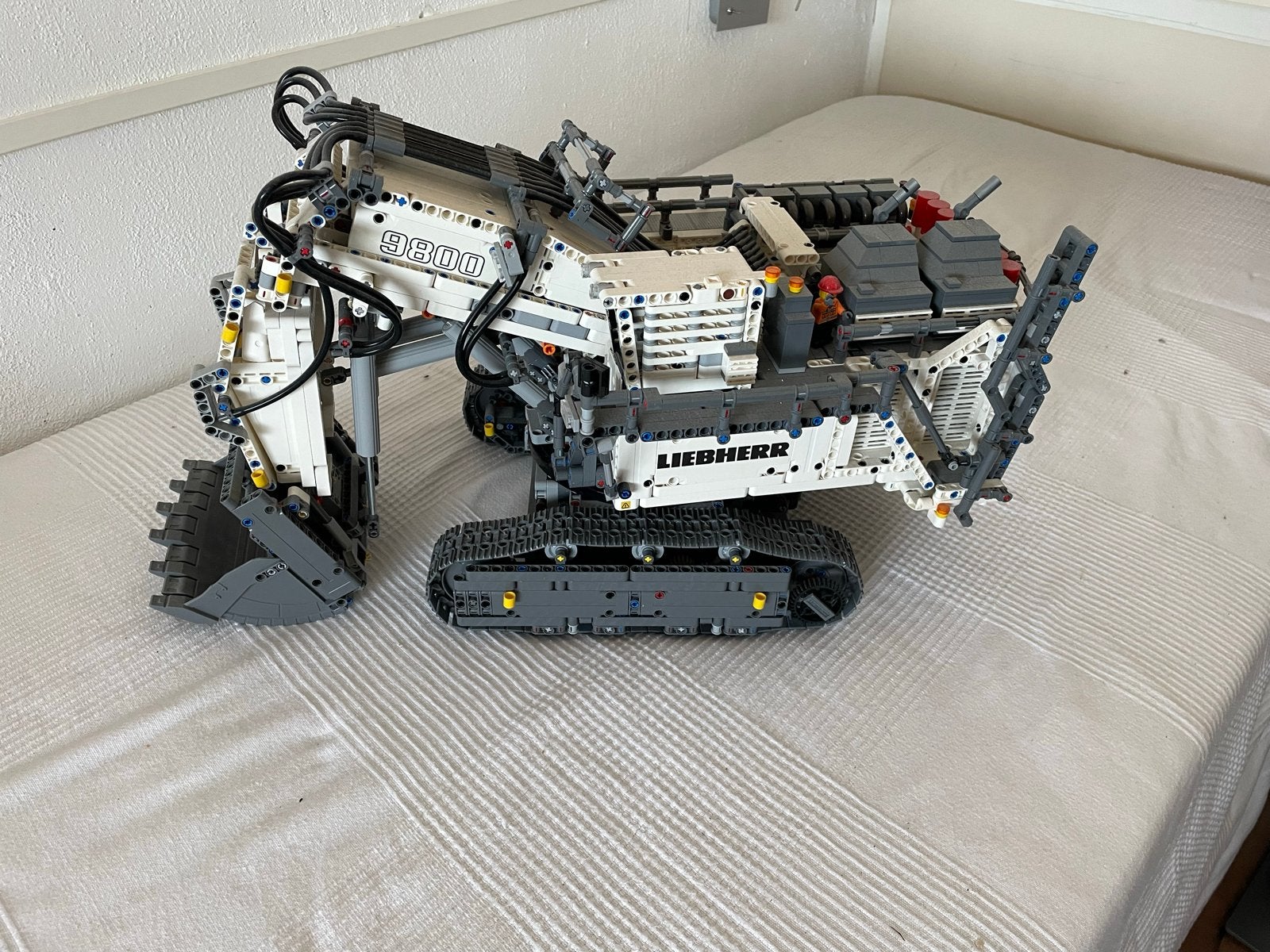 Lego Technic 42100 Liebherr R 9800 Graafmachine, Lego, Ophalen of Verzenden, Zo goed als nieuw, Complete set