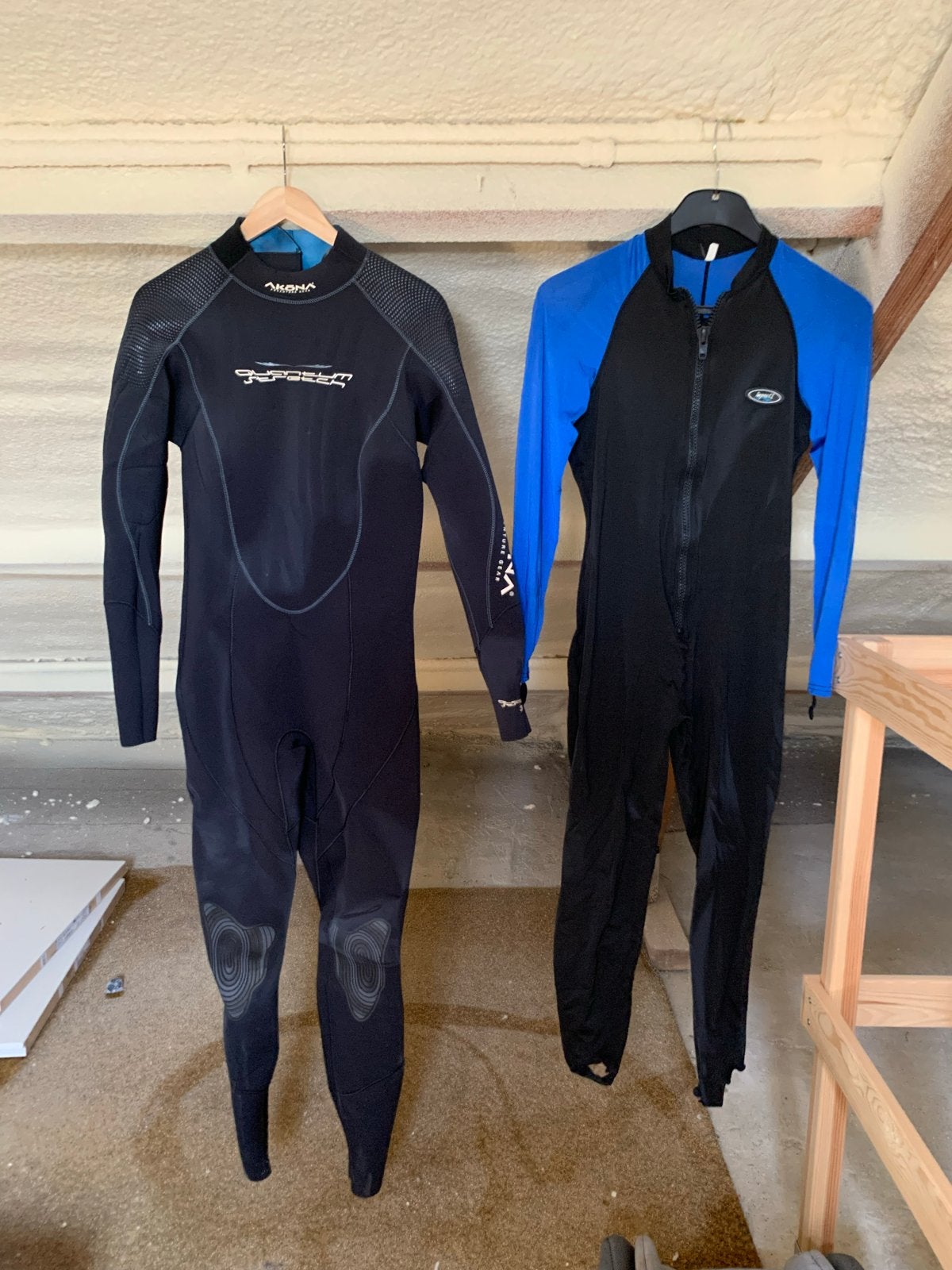 Duikpak en dunne snorkelpak - 4x gebruikt, Watersport en Boten, Ophalen of Verzenden, Gebruikt, Duikpak