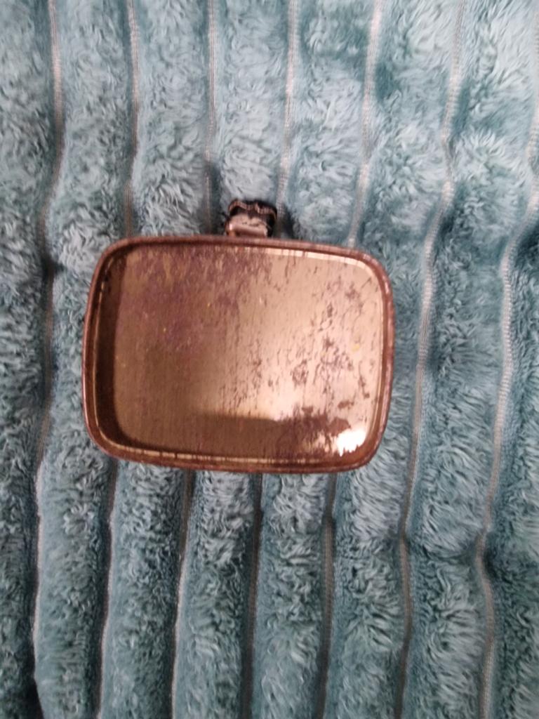 Oud collecte blikje, Verzamelen, Blikken, Ophalen of Verzenden, Gebruikt, Overige