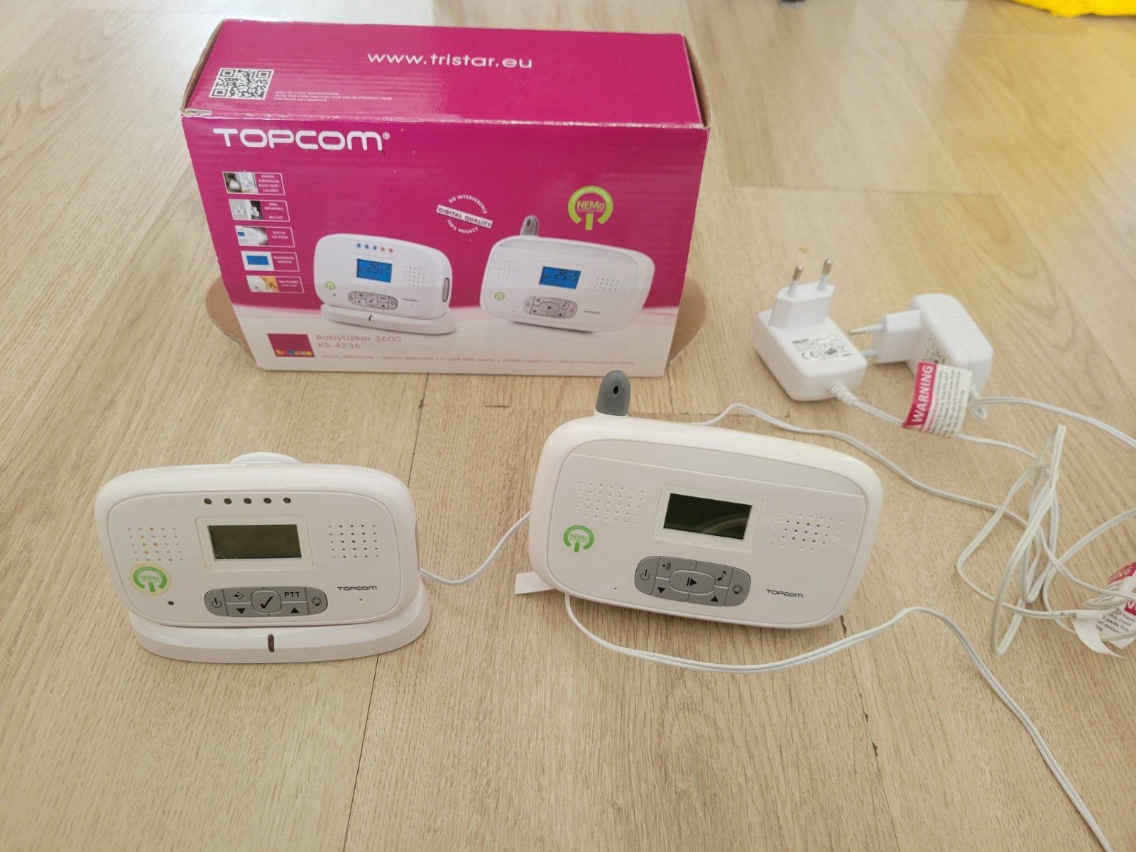 Topcom Babyfoon - Zo goed als nieuw, Ophalen of Verzenden, Zo goed als nieuw, 100 tot 250 meter, Digitaal