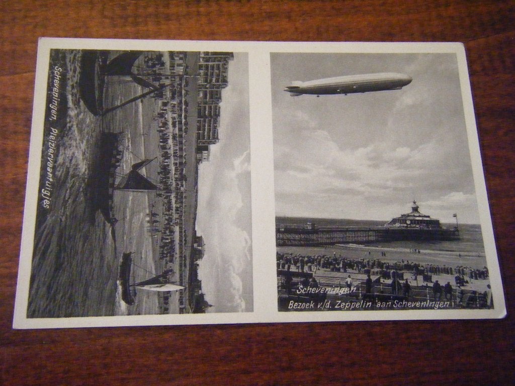 B41 - Den Haag / Scheveningen - Zeppelin - Mooi/Oud, Ophalen of Verzenden, Voor 1920, Zuid-Holland