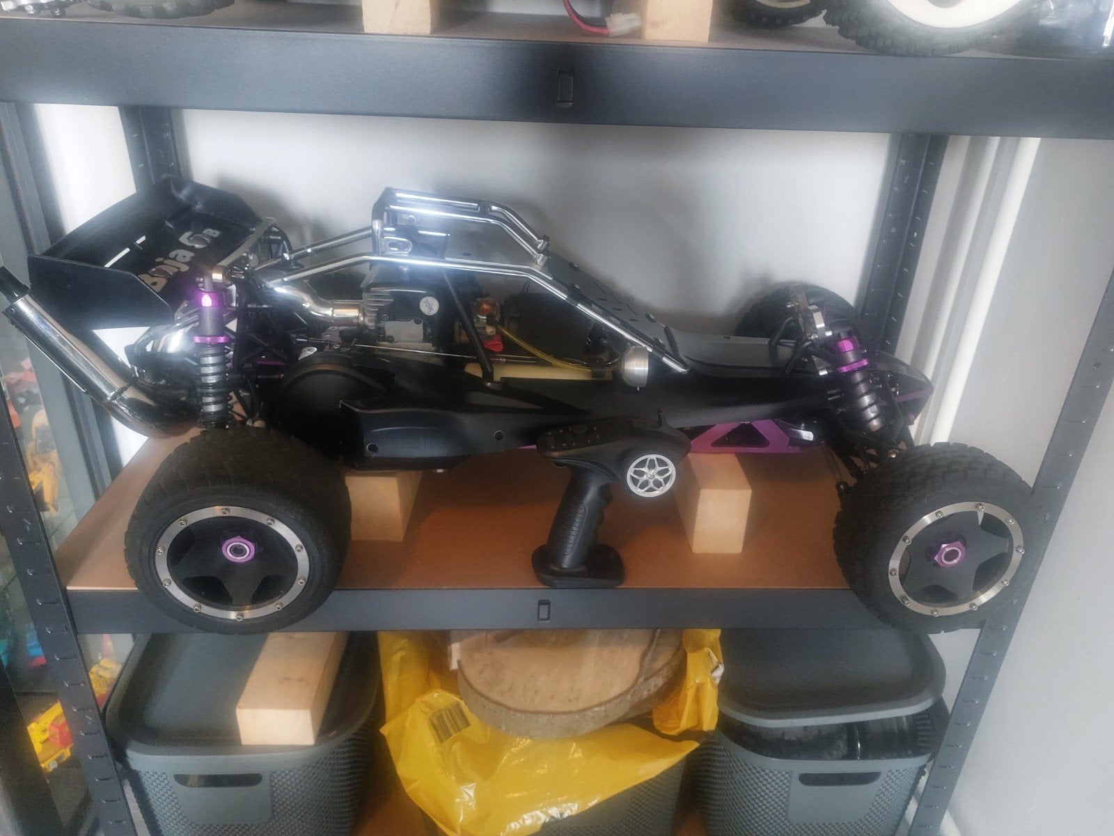 HPI Baja 5B RC Auto Offroad Benzine, Benzine, Gebruikt, Auto offroad, Ophalen of Verzenden