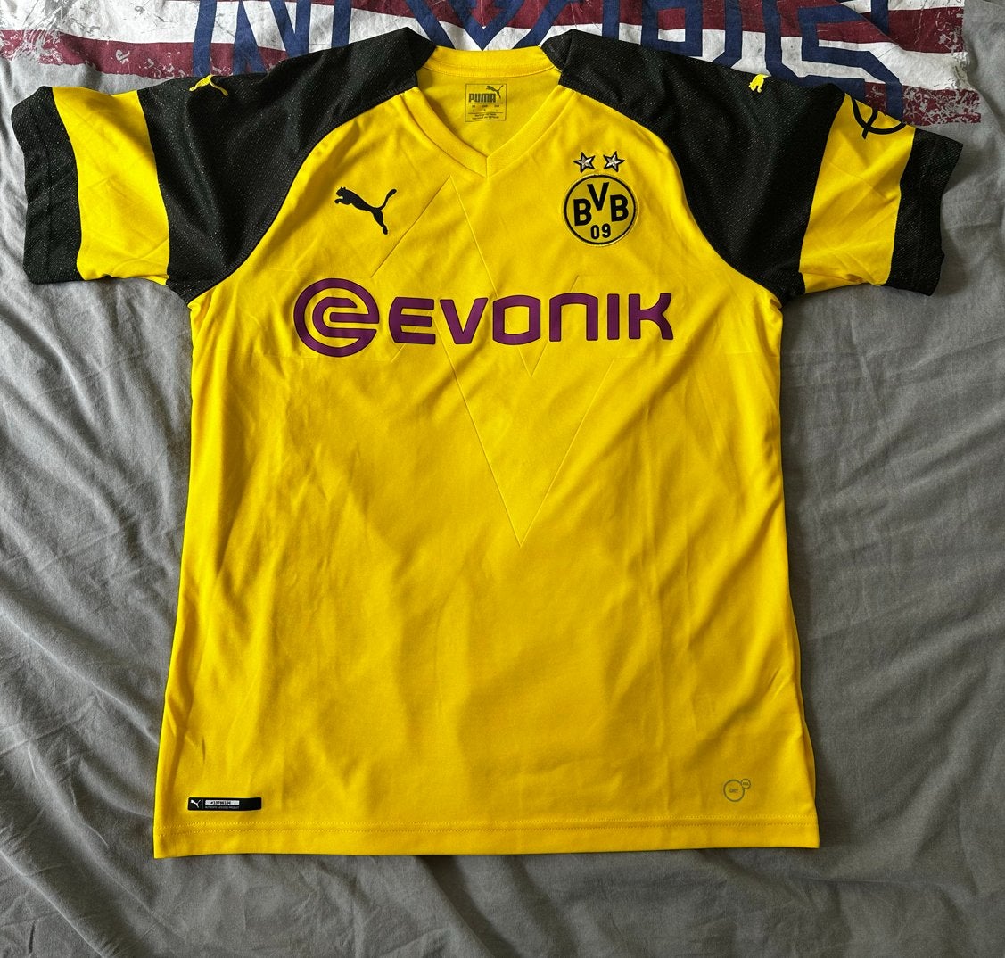 Origineel Dortmund shirt maat L - Eenmalig gedragen, Maat 52/54 (L), Geel, Ophalen of Verzenden, Zo goed als nieuw