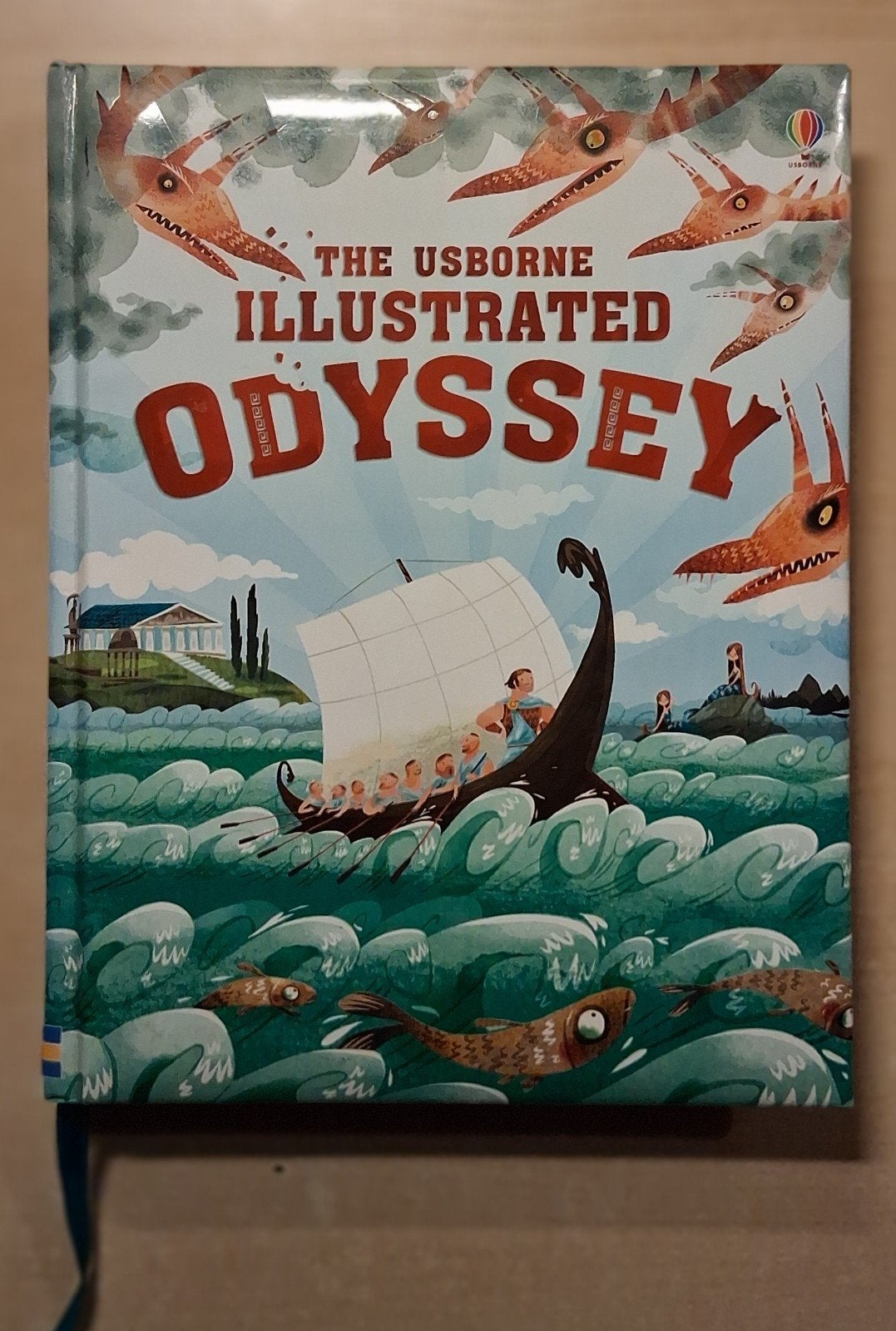 Anna Milbourne - Usborne Illustrated Odyssey, Ophalen of Verzenden, Zo goed als nieuw, Anna Milbourne