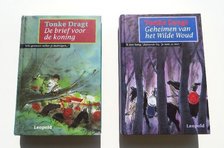 2-delig M5452: De brief v.d. koning/Geheimen v.h. wilde Woud, Tonke Dragt, Ophalen of Verzenden, Zo goed als nieuw, Fictie