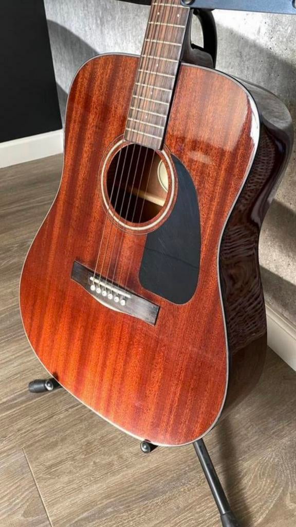 Fender akoestische gitaar, Muziek en Instrumenten, Snaarinstrumenten | Gitaren | Akoestisch, Ophalen, Zo goed als nieuw, Western- of Steelstringgitaar