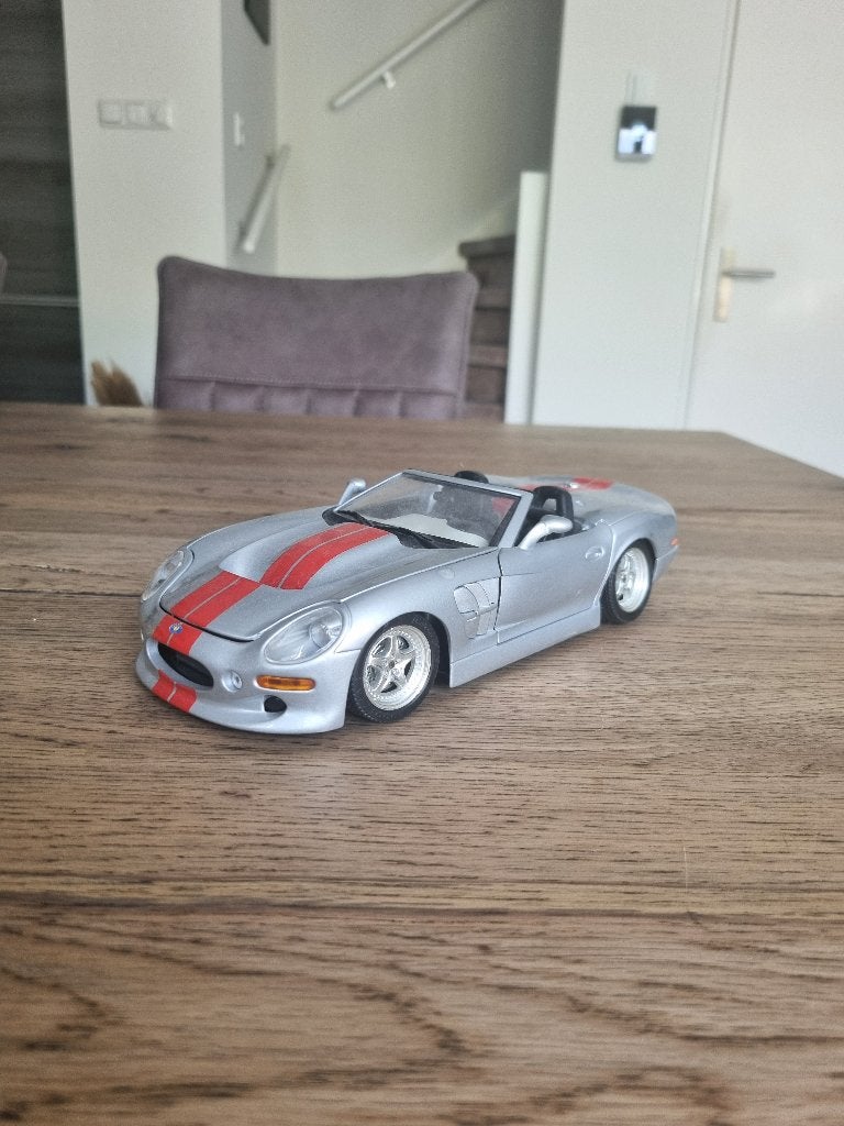 Shelby Series1 1991 1:18, Ophalen of Verzenden, Gebruikt, Auto, Bburago