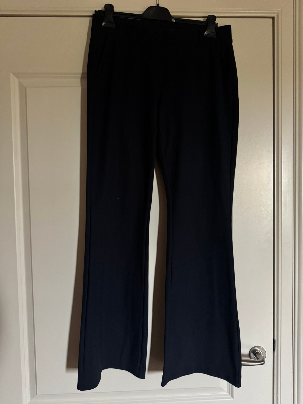 Studio Anneloes Flair broek travelstof bonded maat L, Verzenden, Zwart, Maat 42/44 (L), Zo goed als nieuw