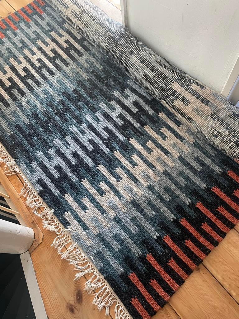 IKEA RESENSTAD Vloerkleed - Handgemaakt Wol, Huis en Inrichting, Stoffering | Tapijten en Kleden, Ophalen, Wit, 150 tot 200 cm