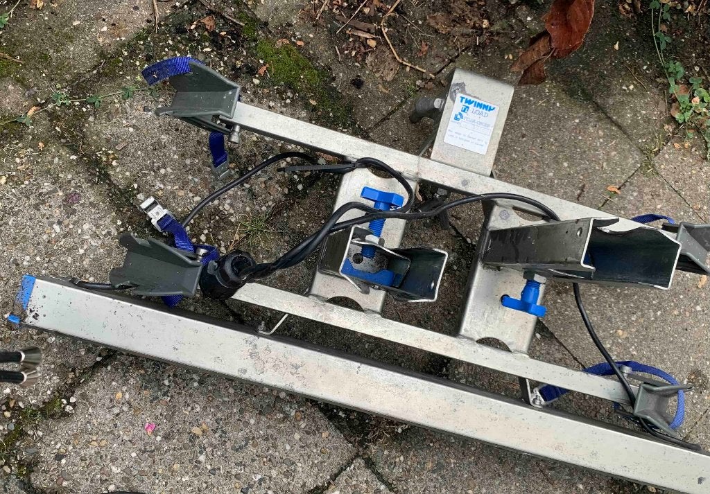 fietsdrager Twinny load, Ophalen, Gebruikt, Trekhaakdrager