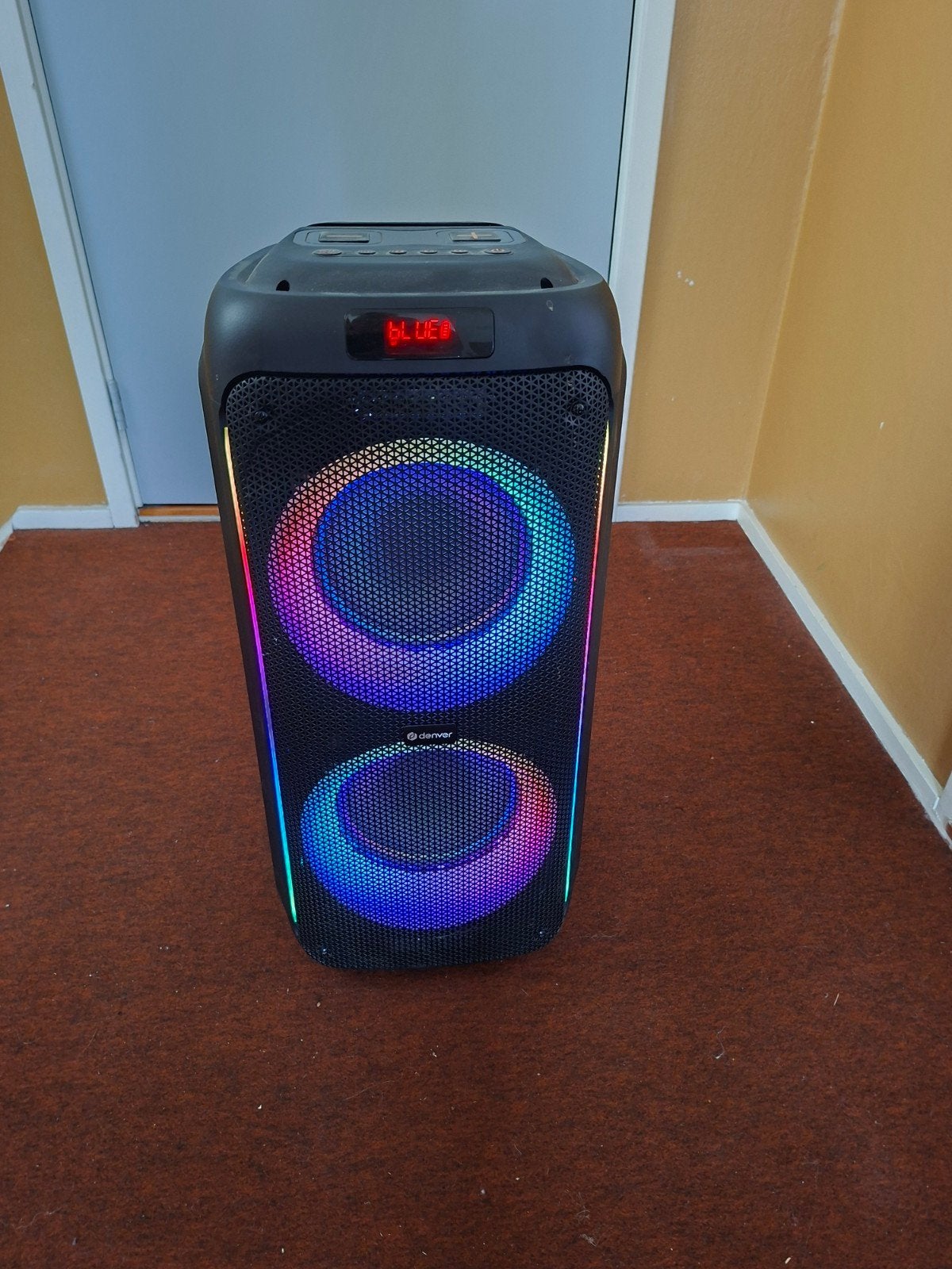 Denver Bluetooth Speaker Party box, Party speaker, Zo goed als nieuw, Ophalen, 150 watt of meer