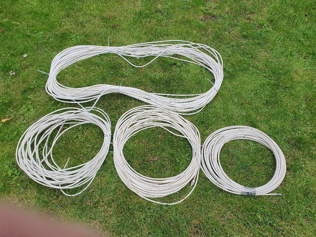 coax kabel, Ophalen of Verzenden, Zo goed als nieuw, 10 meter of meer, Coaxiale kabel