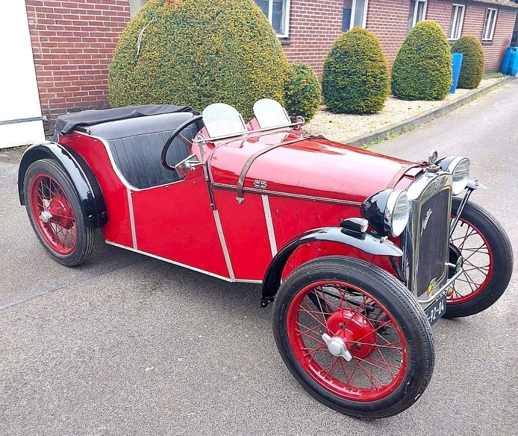 Austin Seven Special 1931, Auto's, 700 cc, Achterwielaandrijving, Zwart, Cabriolet