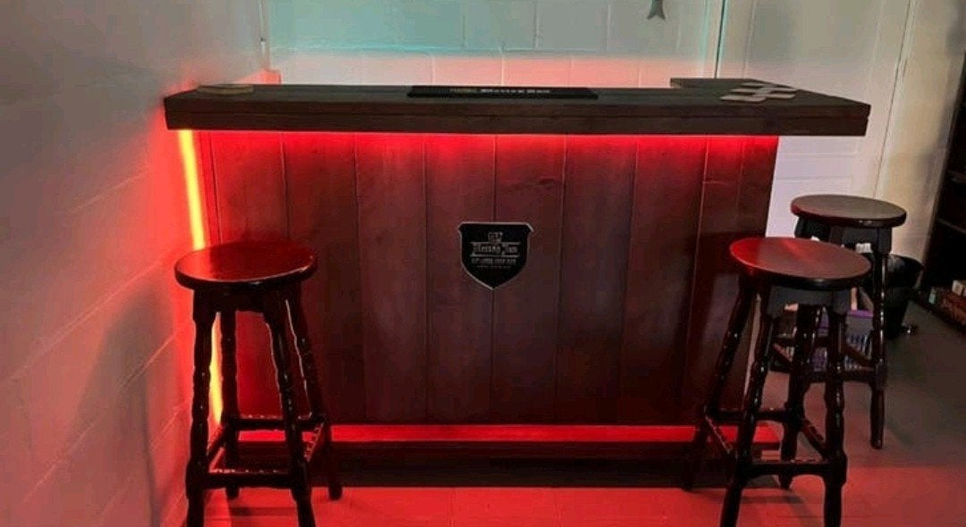 Cocktail shotjes  bar mancave steigerhout douglas bu, Ophalen of Verzenden