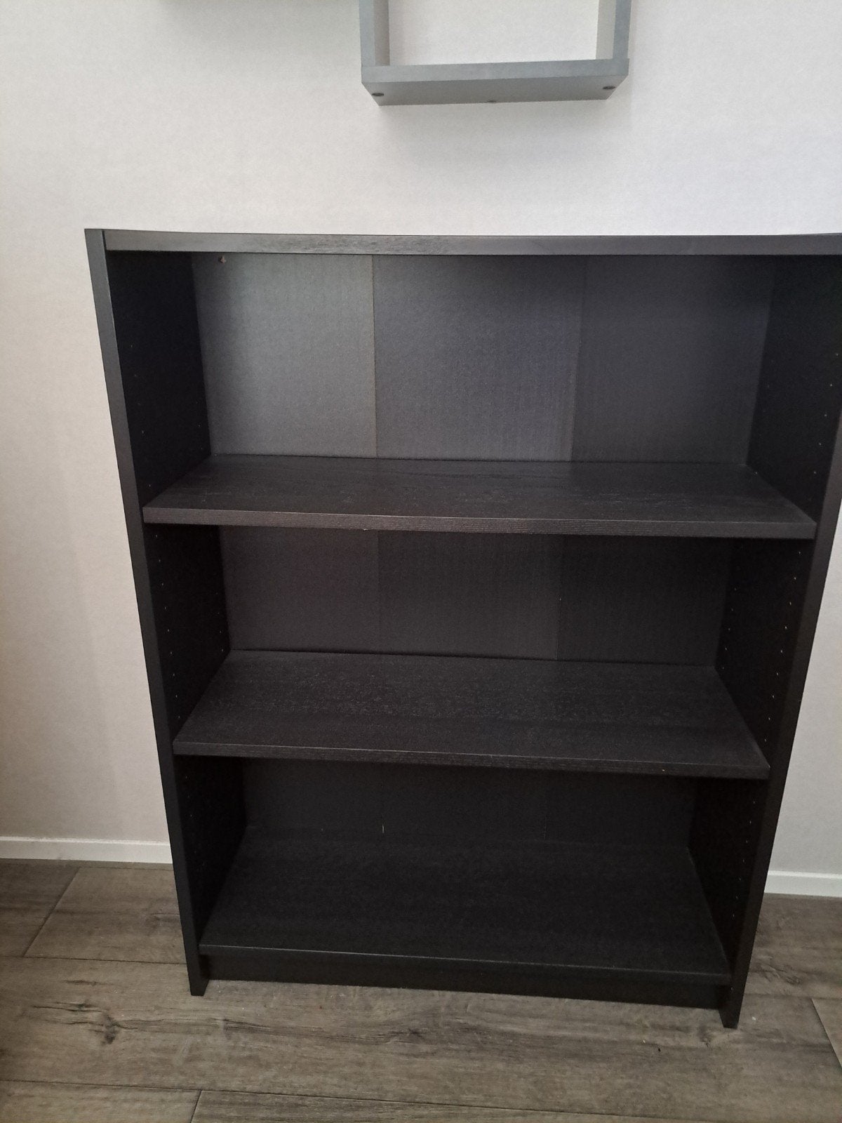 Zwarte billy Boekenkast met 3 Planken, Huis en Inrichting, Kasten | Boekenkasten, Ophalen, Met plank(en), Gebruikt, 100 tot 150 cm