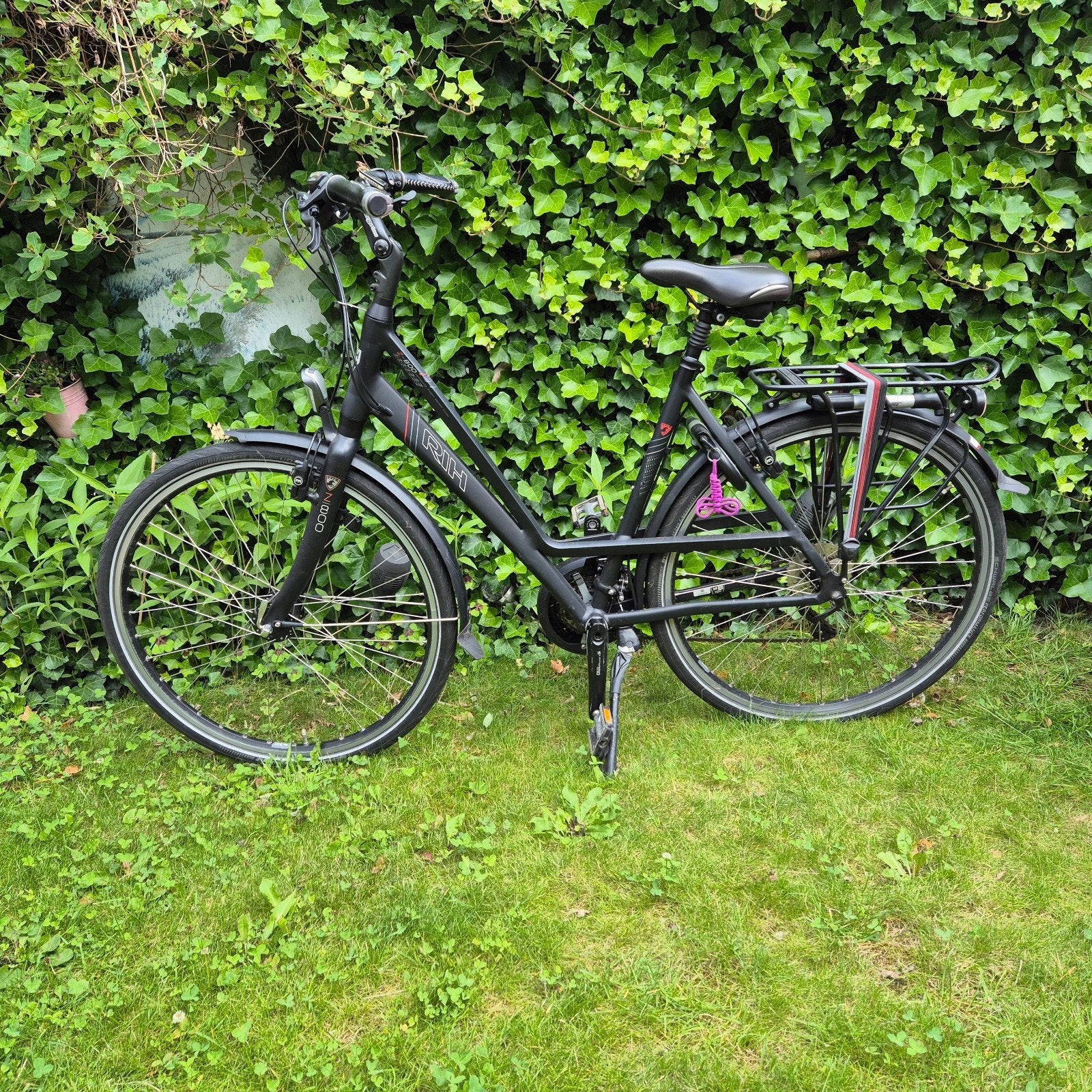 Damesfiets RIH Z-800 M17 D deor zwart 30 versnellingen, Meer dan 20 versnellingen, Ophalen, Overige merken, 53 tot 56 cm