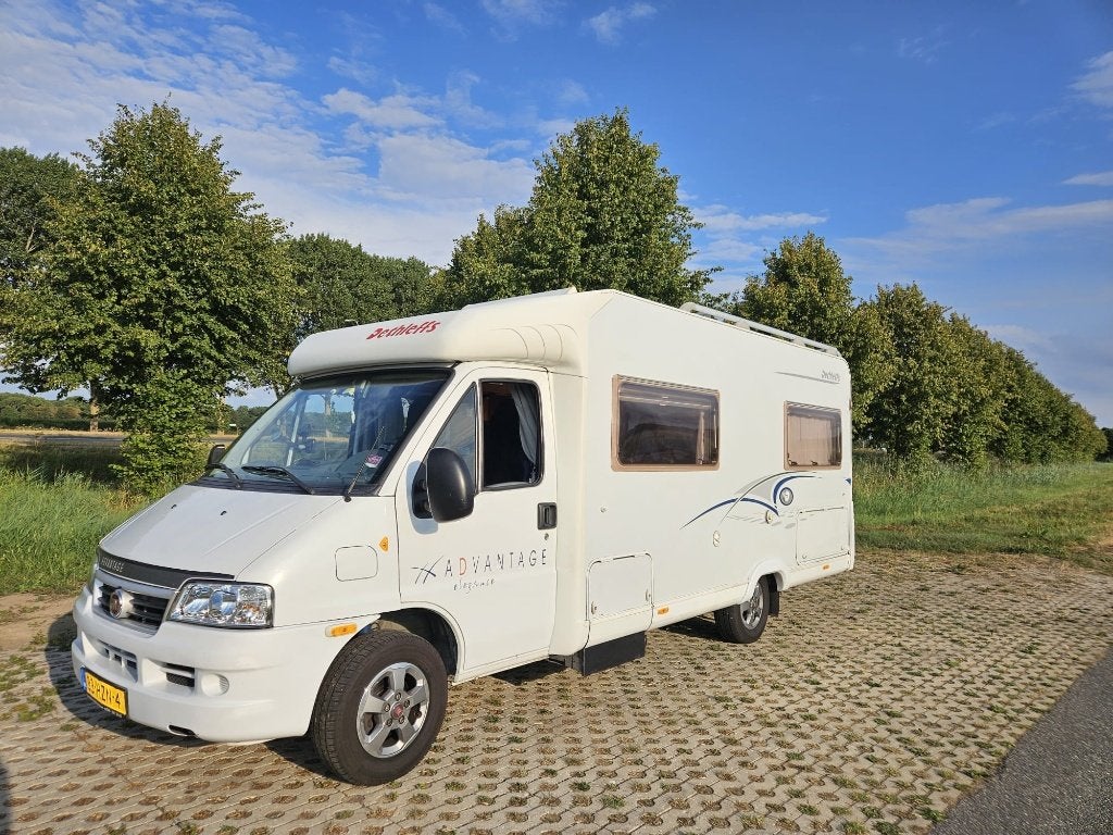 Fiat Ducato Dethleffs globetrotter advantage 6 persoons 2005, Ringverwarming, Fiat, Particulier, Half-integraal