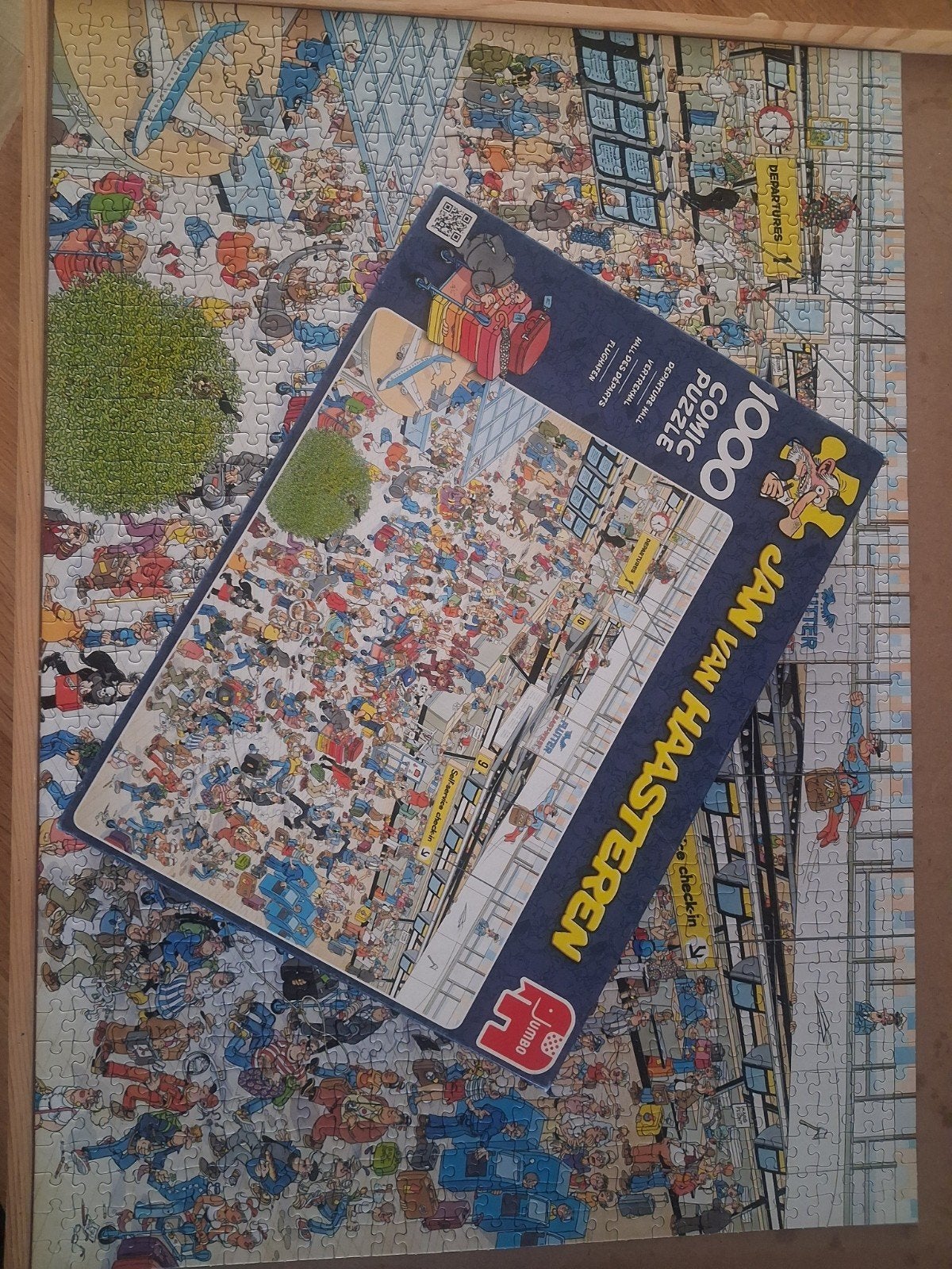 Jan van Haasteren Puzzel "Vertrekhal", Ophalen of Verzenden