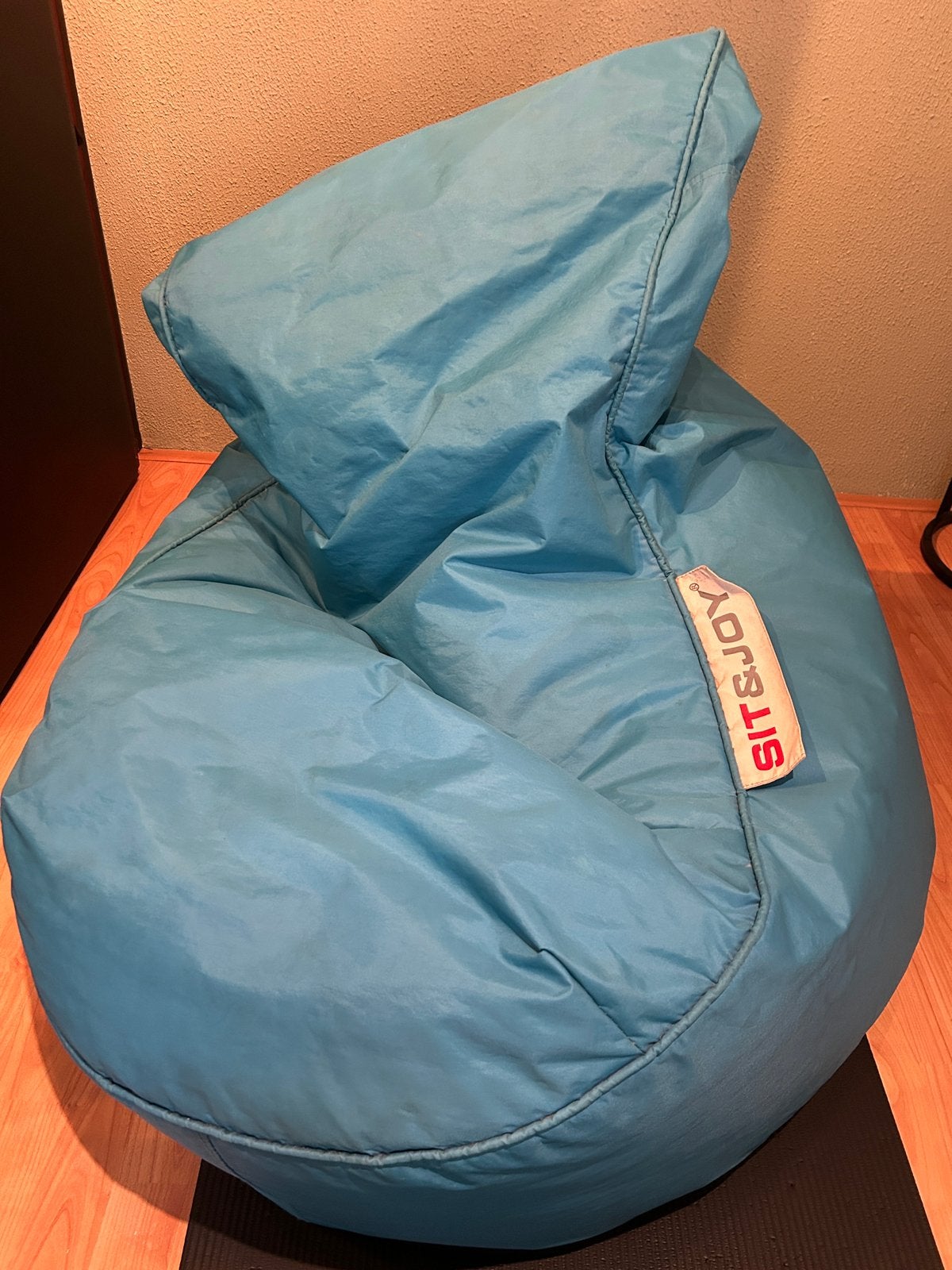 Zitzak beanbag sit&joy puber chill lounge zak, Ophalen, Zo goed als nieuw