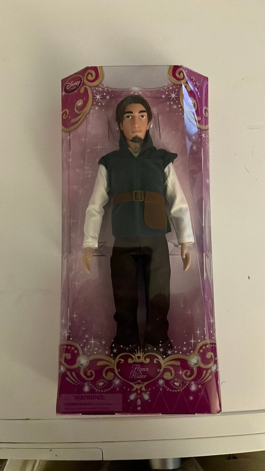 Flynn Ryder Disney store pop Nrfb, Ophalen of Verzenden, Nieuw, Pop