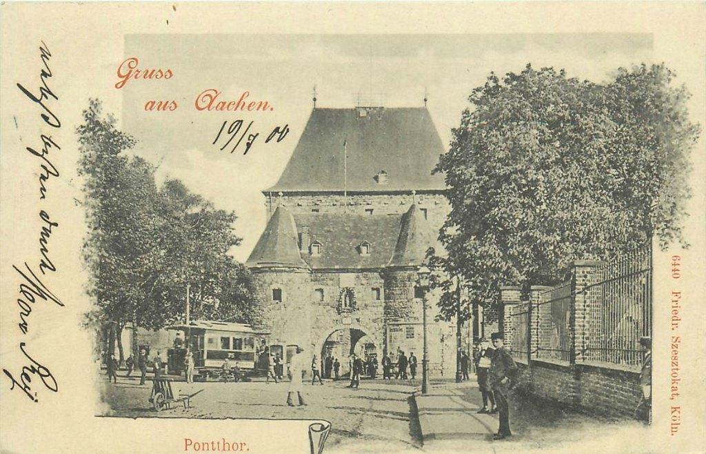 701-292-043 Aachen, Verzenden, Voor 1920, Duitsland