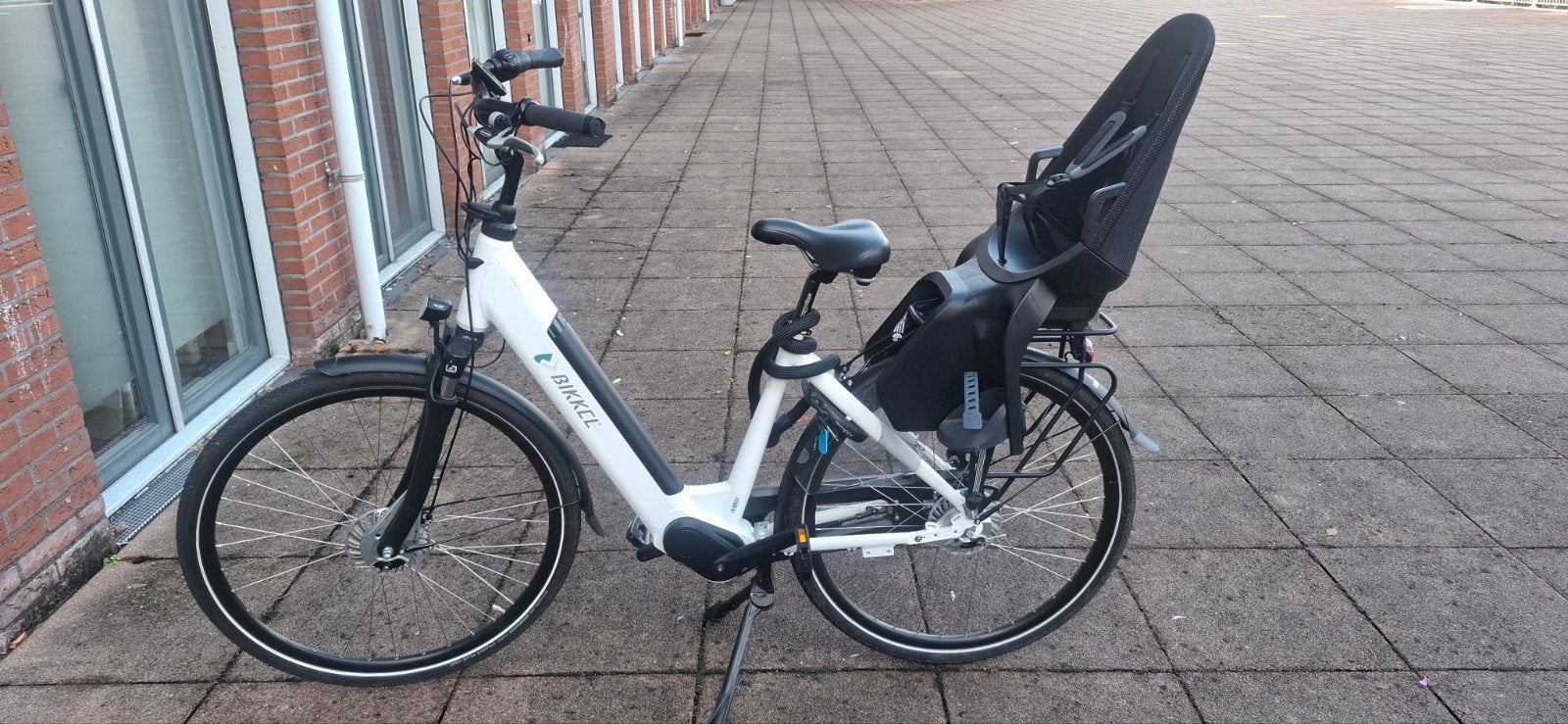 Bikkel E-bike met kinderzitje - Zo goed als nieuw, Overige merken, Ophalen of Verzenden, Zo goed als nieuw, 51 tot 55 cm