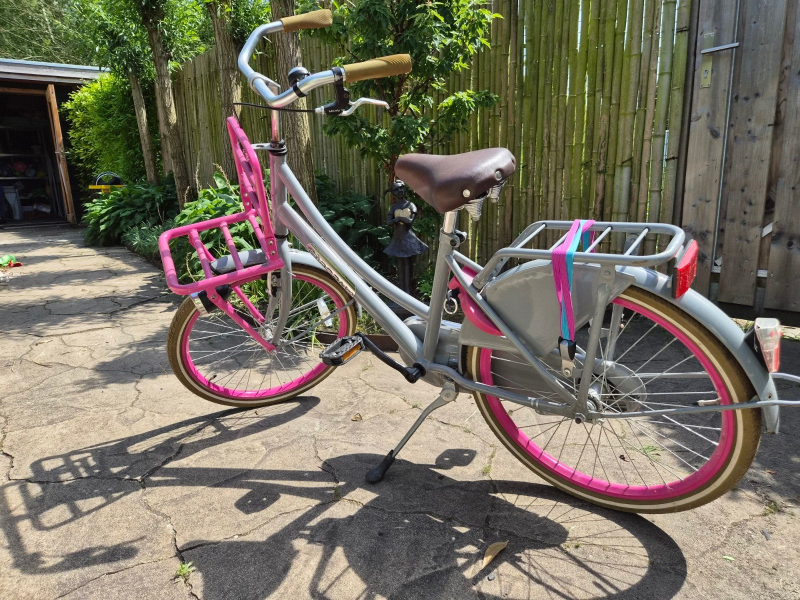 Meisjes fiets, Fietsen en Brommers, Fietsen | Meisjes, Ophalen, Gebruikt, 26 inch of meer