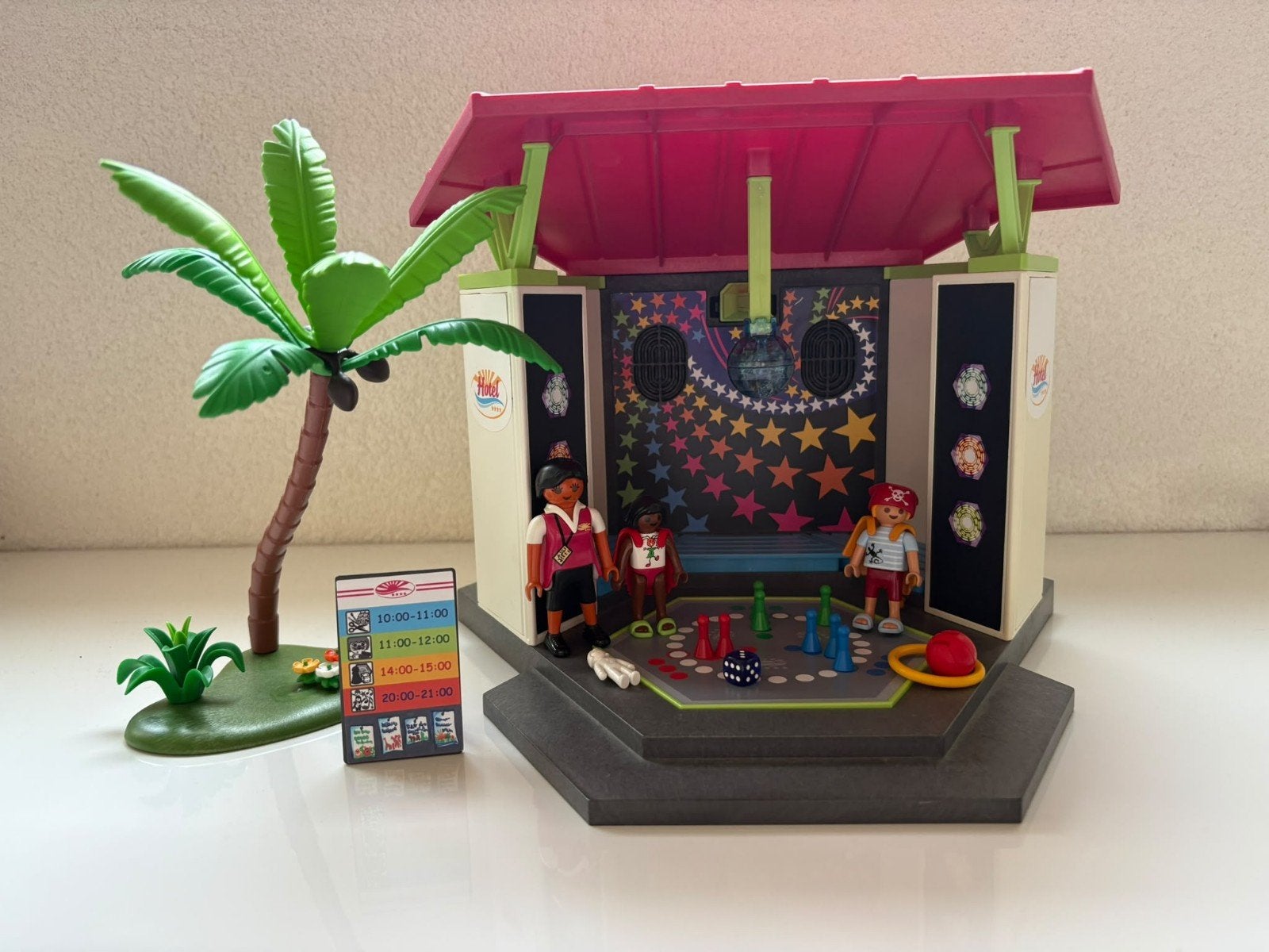 Playmobil 5266 - Kinderclub met minidisco, Gebruikt, Gebouw, Complete set, Ophalen of Verzenden
