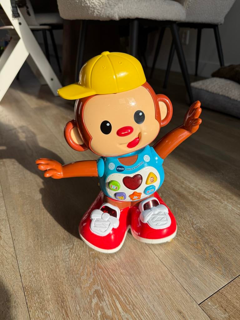 VTech Swing en Dans Aap, Kinderen en Baby's, Speelgoed | Vtech, Gebruikt, 6 maanden tot 2 jaar, Ophalen