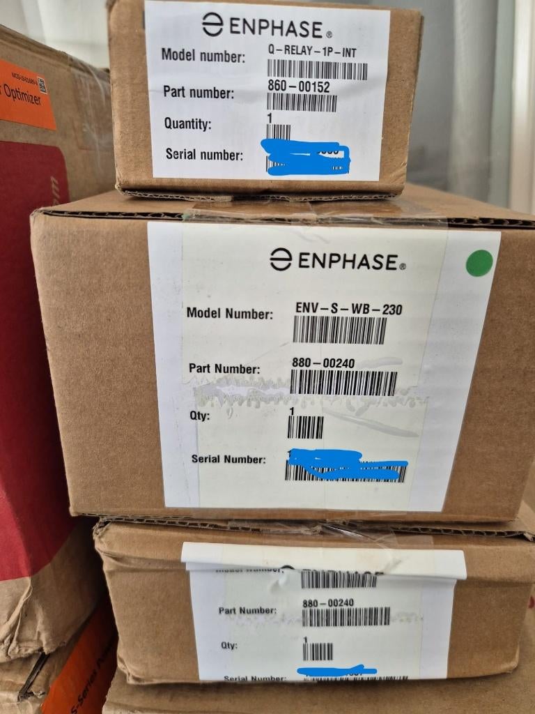 Enphase Envoy-S + Q-Relay + q kabels, Ophalen of Verzenden, Zo goed als nieuw, Overige typen