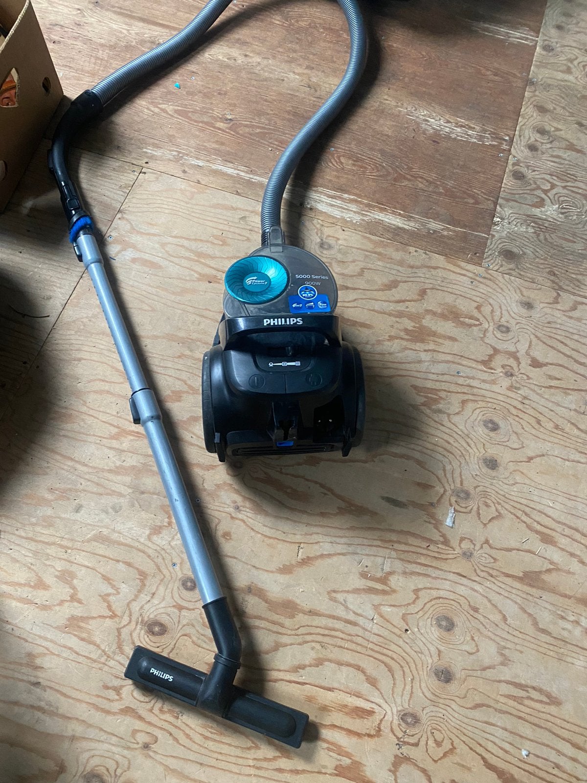 Philips stofzuiger 900w 5000 series zakloos, Ophalen of Verzenden, Zo goed als nieuw
