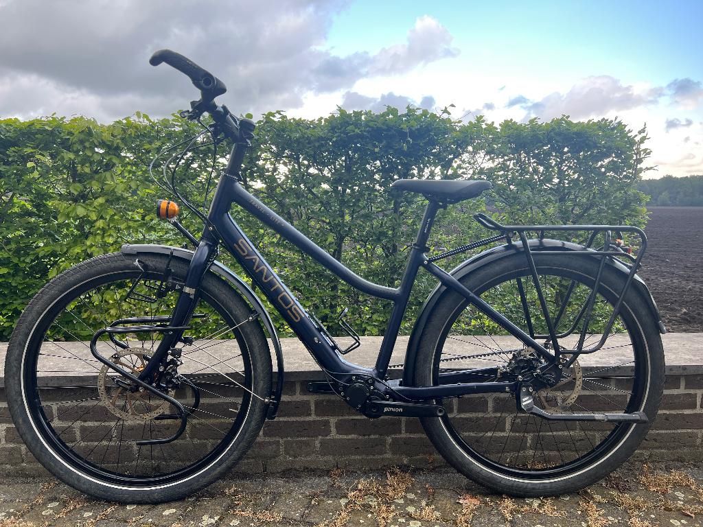 Santos dames trekking bike met Pinion, Fietsen en Brommers, Overige merken, Gebruikt, Ophalen of Verzenden, Overige maten
