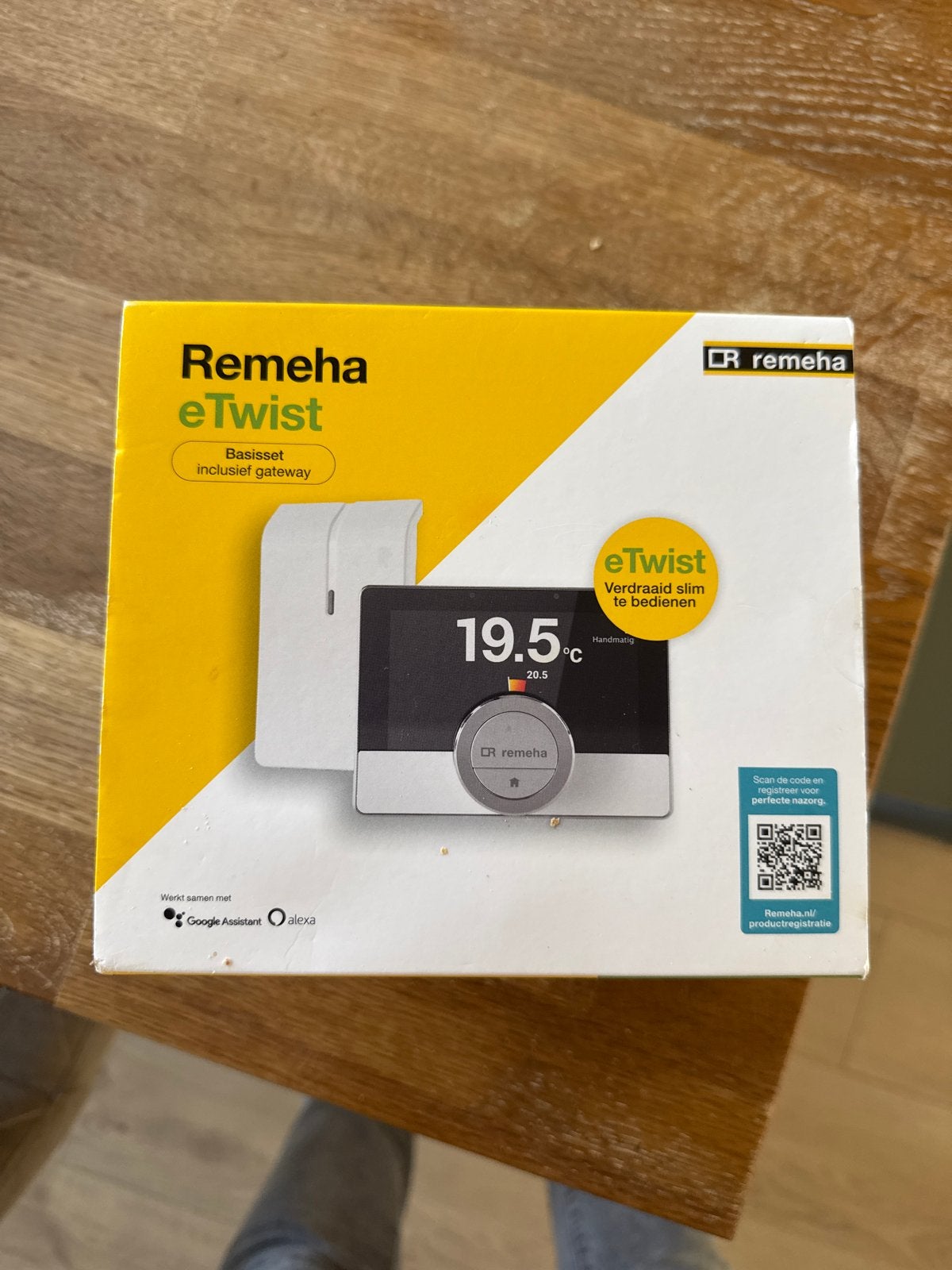 Remeha eTwist Basisset inclusief gateway, Ophalen of Verzenden, Slimme thermostaat, Nieuw