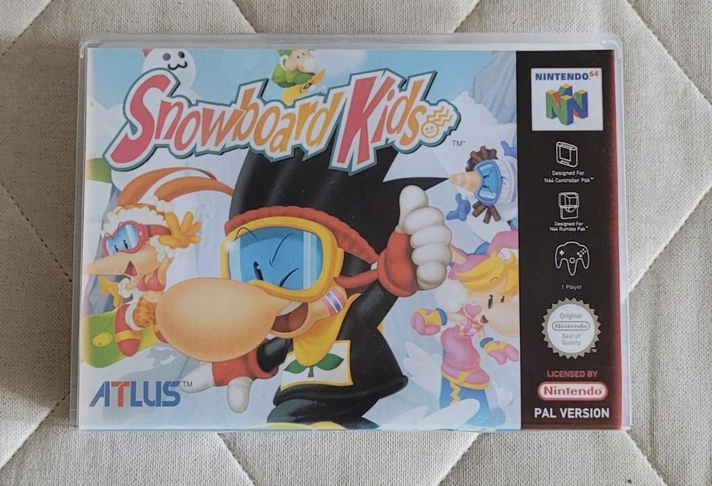 Snowboard Kids - Nintendo 64 (N64) PAL Versie, Gebruikt, 2 spelers, Ophalen of Verzenden, Vanaf 3 jaar