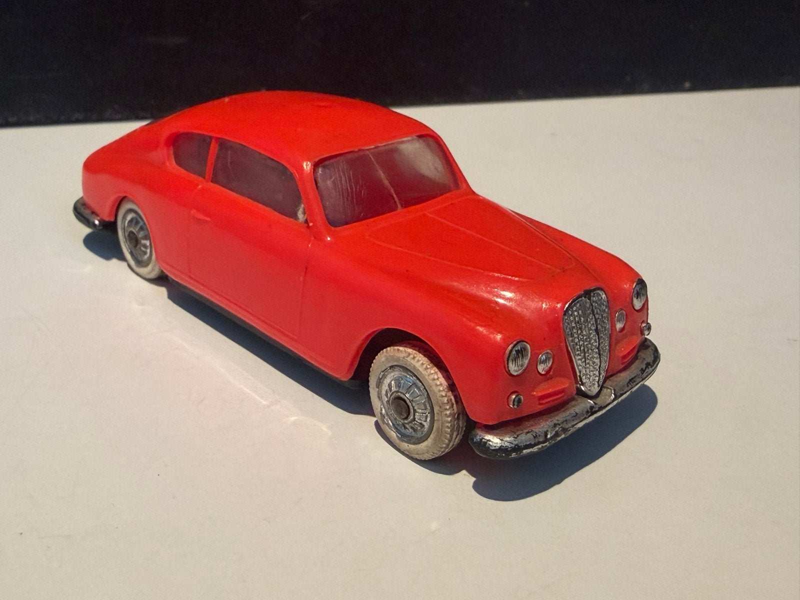 Norev Lancia Aurelia GT Modelauto - Rood, Schaal 1/43, Ophalen of Verzenden, Gebruikt, Auto, Norev