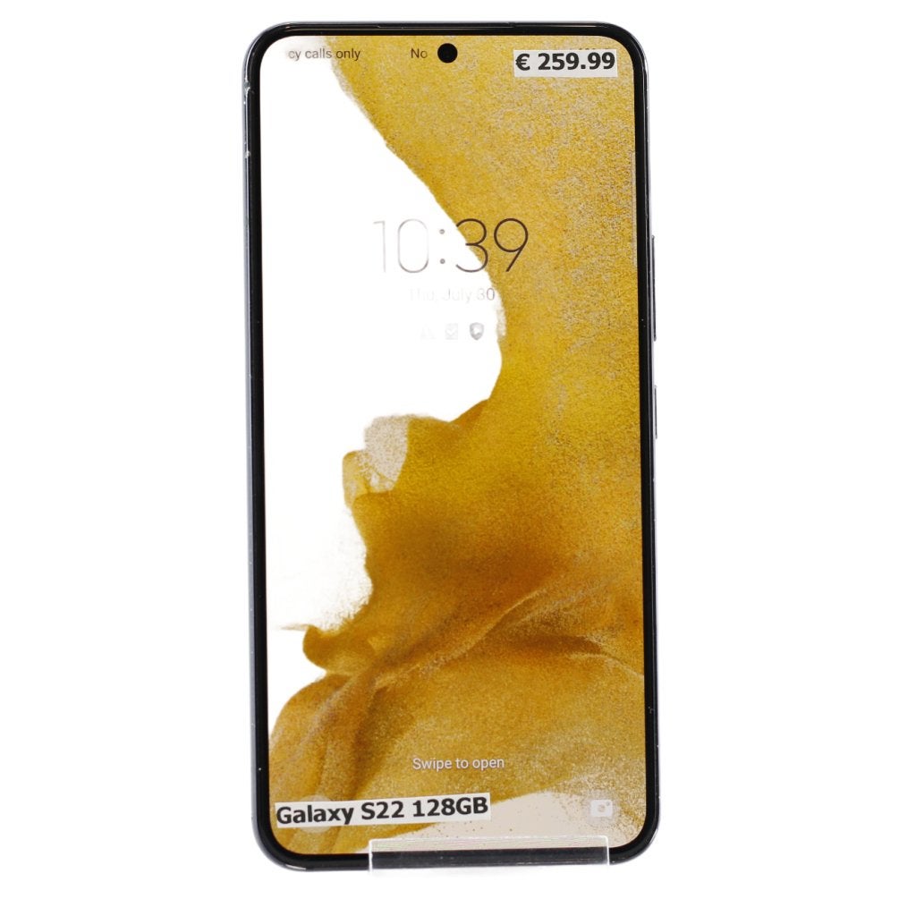 Samsung Galaxy S22 128GB Zwart | Nette Staat, Samsung, Zo goed als nieuw, Support@Samsung.com, 129, Samsung-ro, Yeongtong-gu
Suwon-si, Gyeonggi-do 16677
South Korea