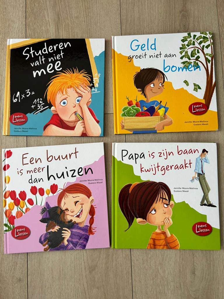Levenslessen boeken: Studeren, Geld, Buurt, Papa, Ophalen, Gelezen