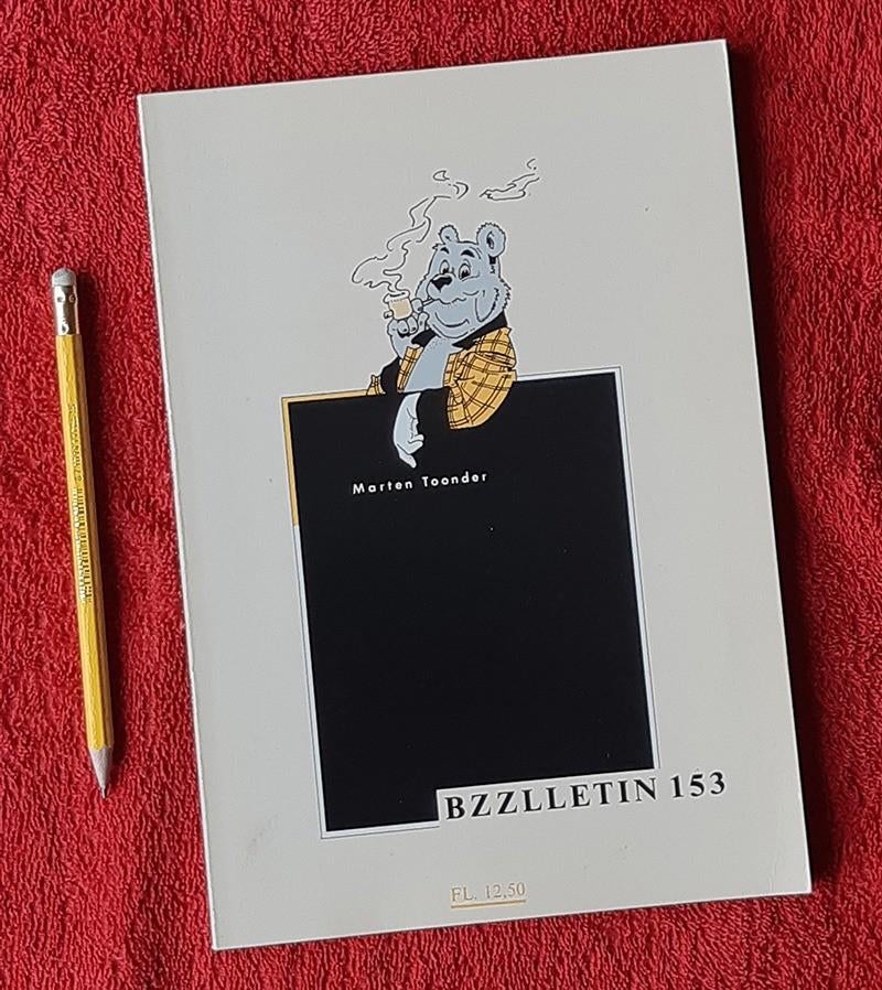 Bzzlletin 153. Marten Toonder. 1988, Boeken, Ophalen of Verzenden, Gelezen, Overige typen