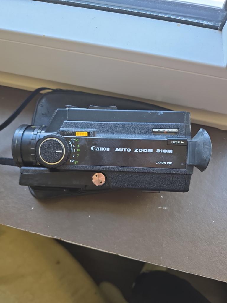Canon Auto Zoom 318M Super 8 Camera, Ophalen of Verzenden, 8mm, Camera