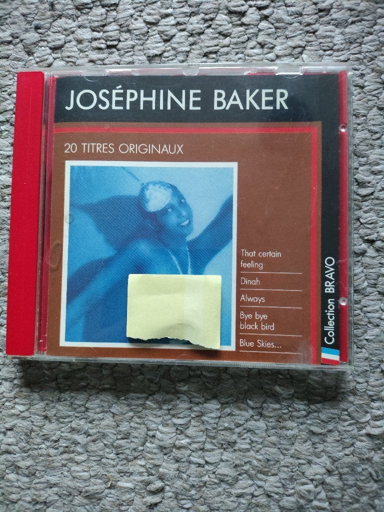cd Joséphine Baker 20 titres Originaux, Ophalen of Verzenden, Zo goed als nieuw