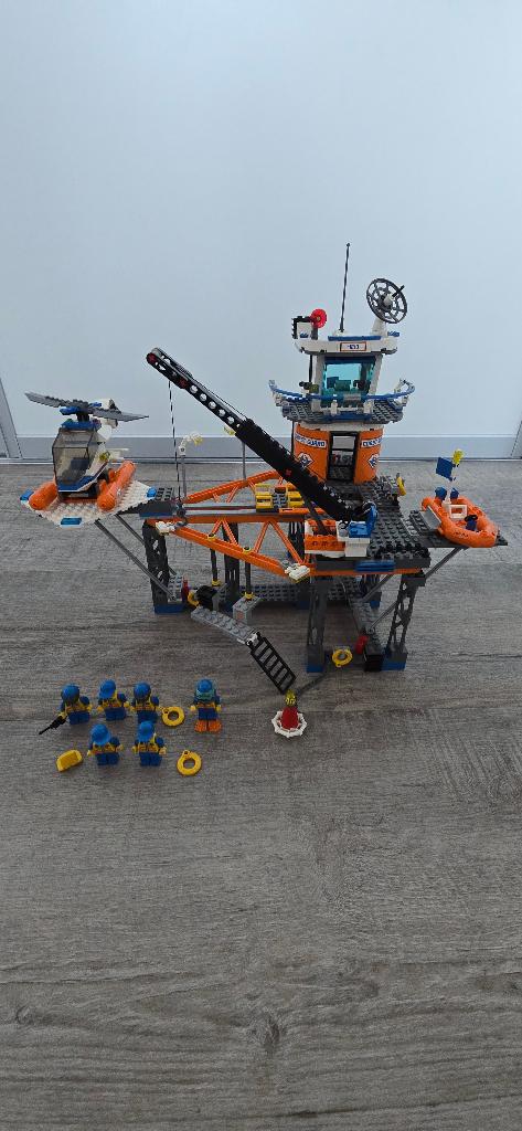 Lego City 4210 Kustwacht Niet helemaal compleet - lees tekst, Lego, Ophalen of Verzenden, Losse stenen, City