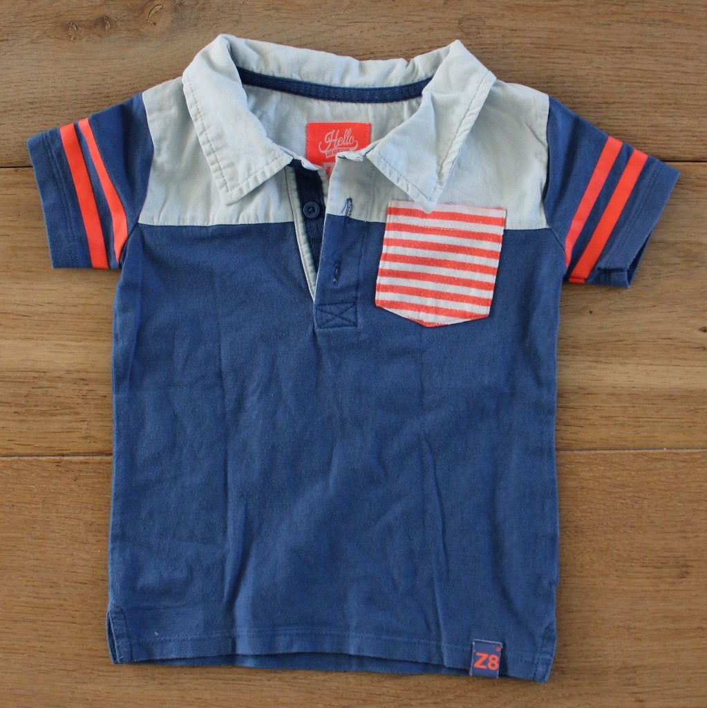 Polo van Z8 maat 92/98, Kinderen en Baby's, Gebruikt, Z8, Ophalen of Verzenden, Shirt of Longsleeve