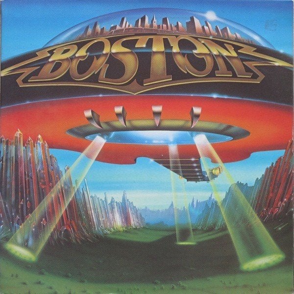 LP - BOSTON - Don't look back, LP, Ophalen of Verzenden, Zo goed als nieuw, Beschermende buitenhoes
