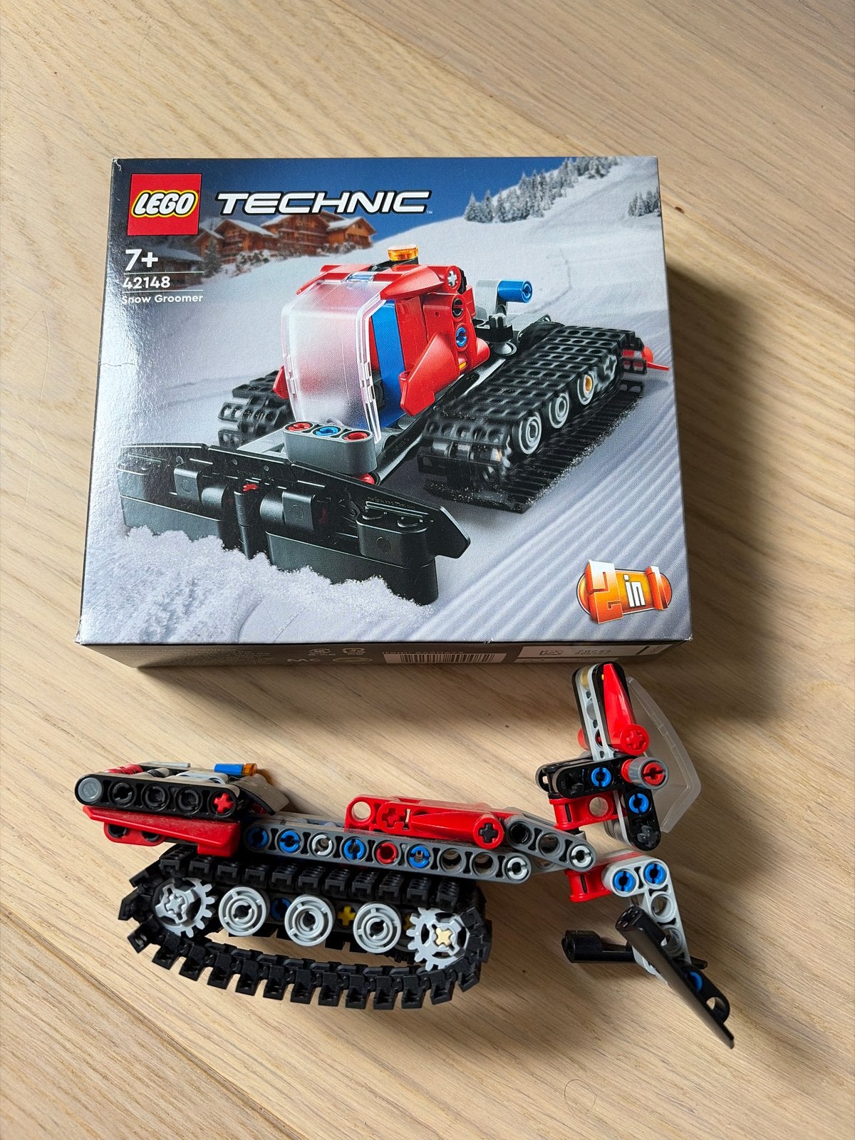 LEGO Technic 42148 Sneeuwruimer - Zo goed als nieuw, Ophalen of Verzenden, Zo goed als nieuw