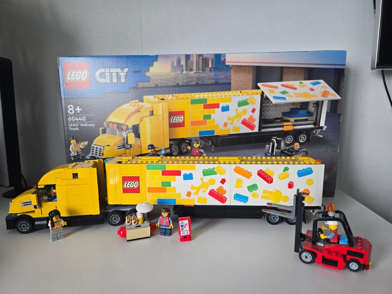 LEGO City 60440 Bezorgtruck - Zo goed als nieuw, Ophalen, City, Zo goed als nieuw, Lego