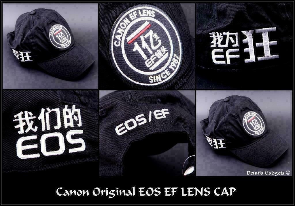 Dennis Gadgets :  Canon EOS EF exclusive line cap, Kleding | Heren, Ophalen of Verzenden, Nieuw, One size fits all, Pet